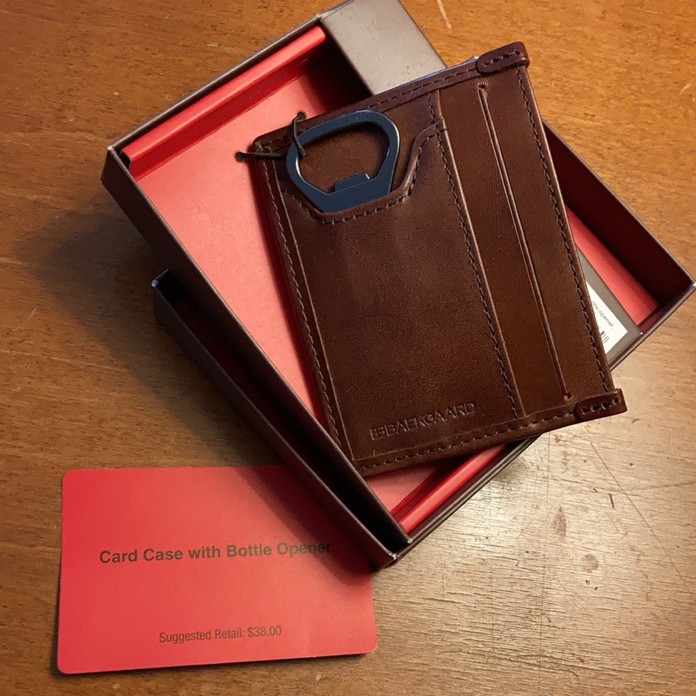 Card Holder with Bottle Opener - Picture 2 of 3